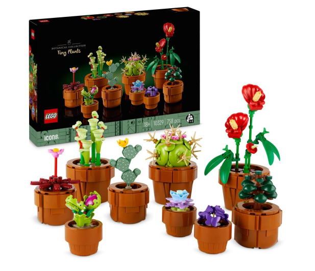 LEGO Botanicals 10329 Małe roślinki - 1202090 - zdjęcie 2